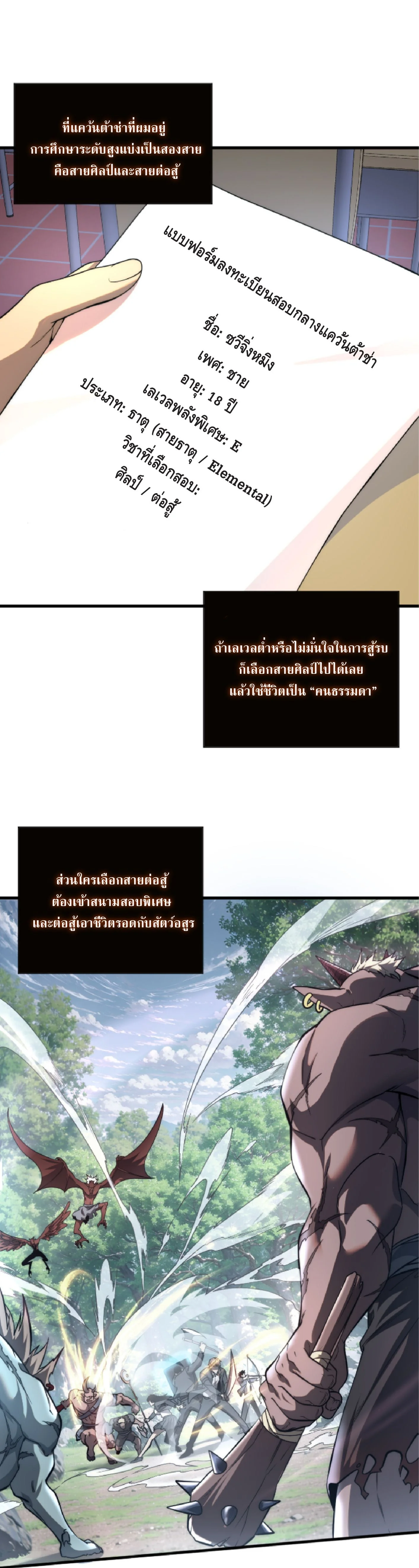 Awakening the Purple Thunder at the Beginning ปลุกอาชีพระดับ S เทพอัสนีม่วงสวรรค์ - หน้า 12