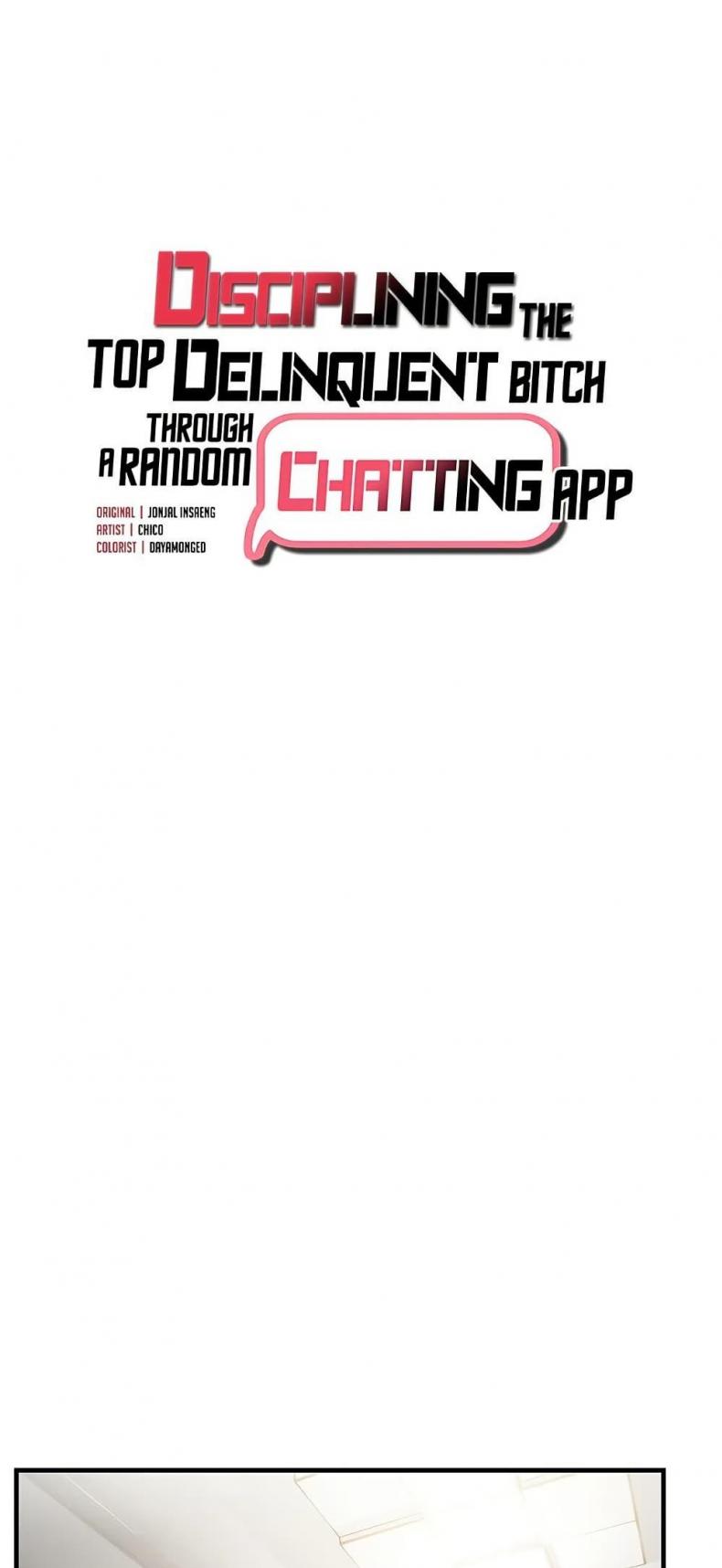 Discipling the Top Delinquent Bitch Through a Random Chatting App - หน้า 1