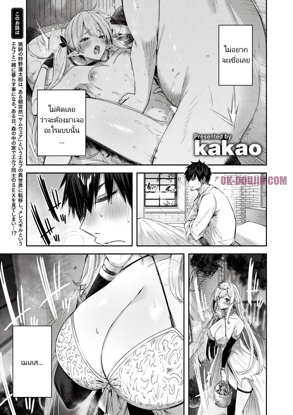 ไหงให้ผมมาล่าเอลฟ์ [kakao] Dokushinn Hunter no Deai ha Elf no Mori de ♡ Dai Ichi Wa - หน้า 2