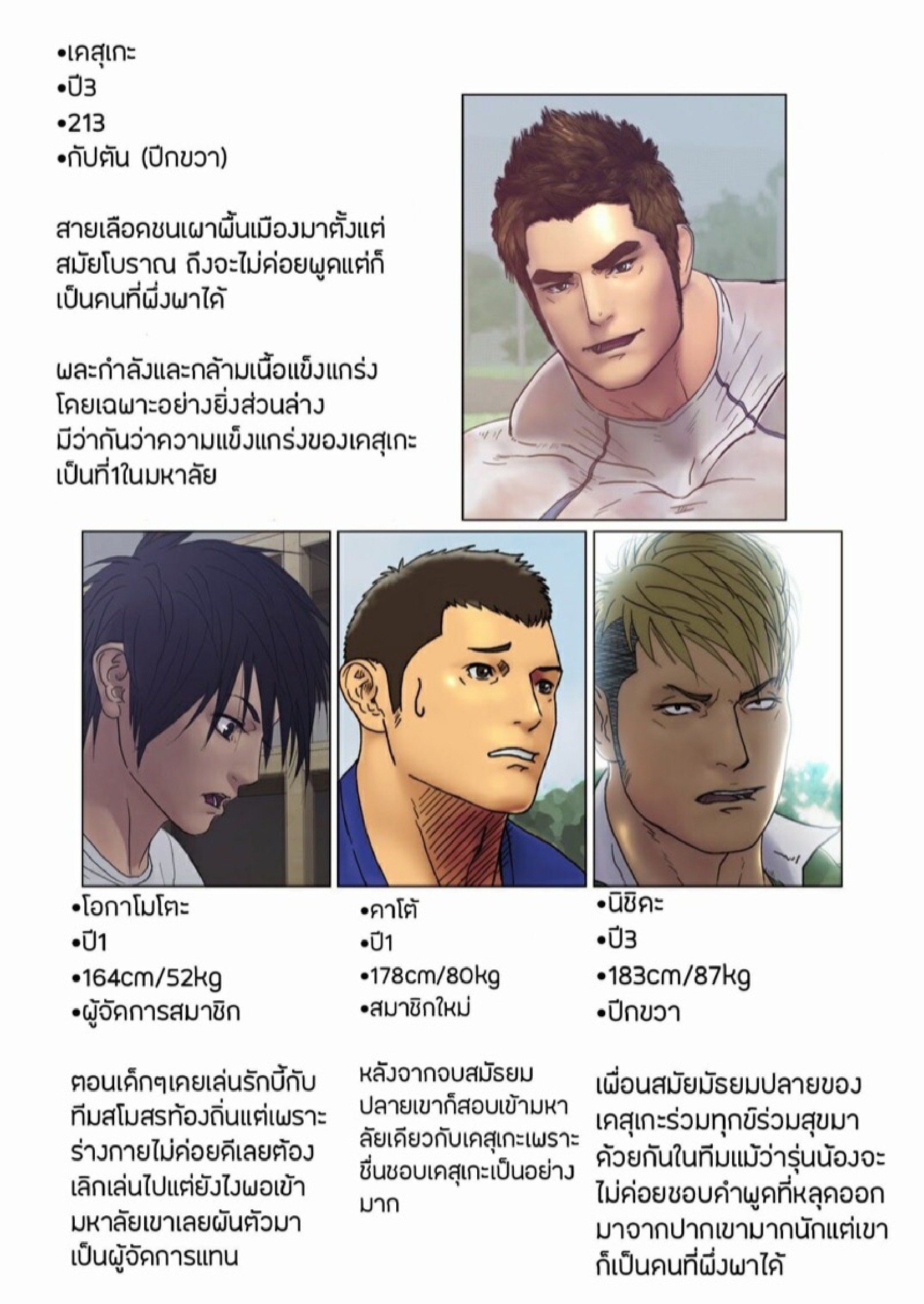 รุ่นพี่ใหญ่ยักษ์ [keishin (Kondou Yoshinori)] SCRUM Zenpen - หน้า 1