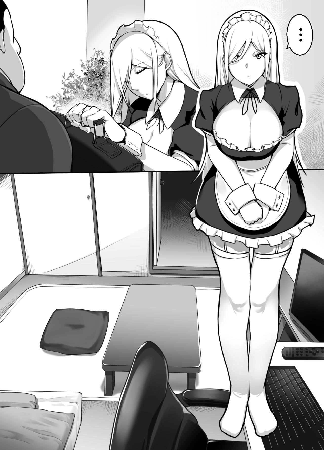 กลับดึกไม่ว่า ได้ทุกท่าไม่มีบ่น [Kinakobou (Bakkanki)] Heroine to Saoyaku ga Ichido mo Shaberanai Ero Manga - หน้า 9