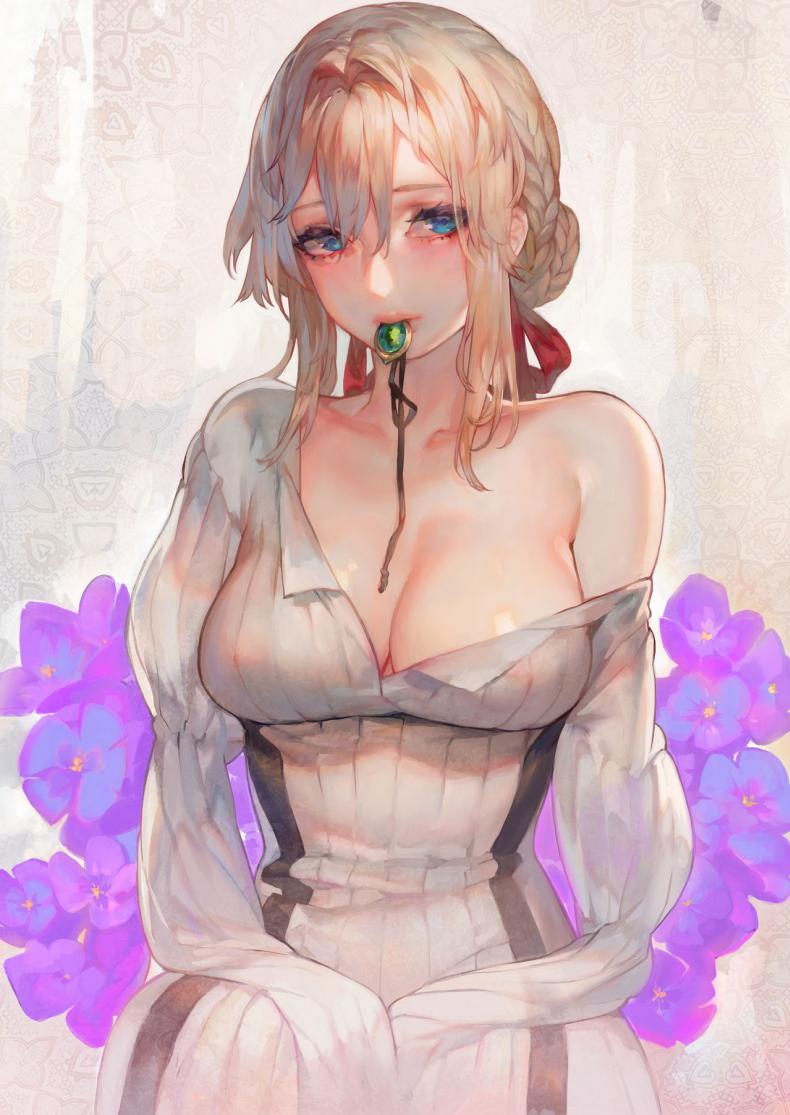 สวนแห่งความฝัน [Aoin no Junreibi (Aoin)] Dreaming Garden(Violet Evergarden) - หน้า 2