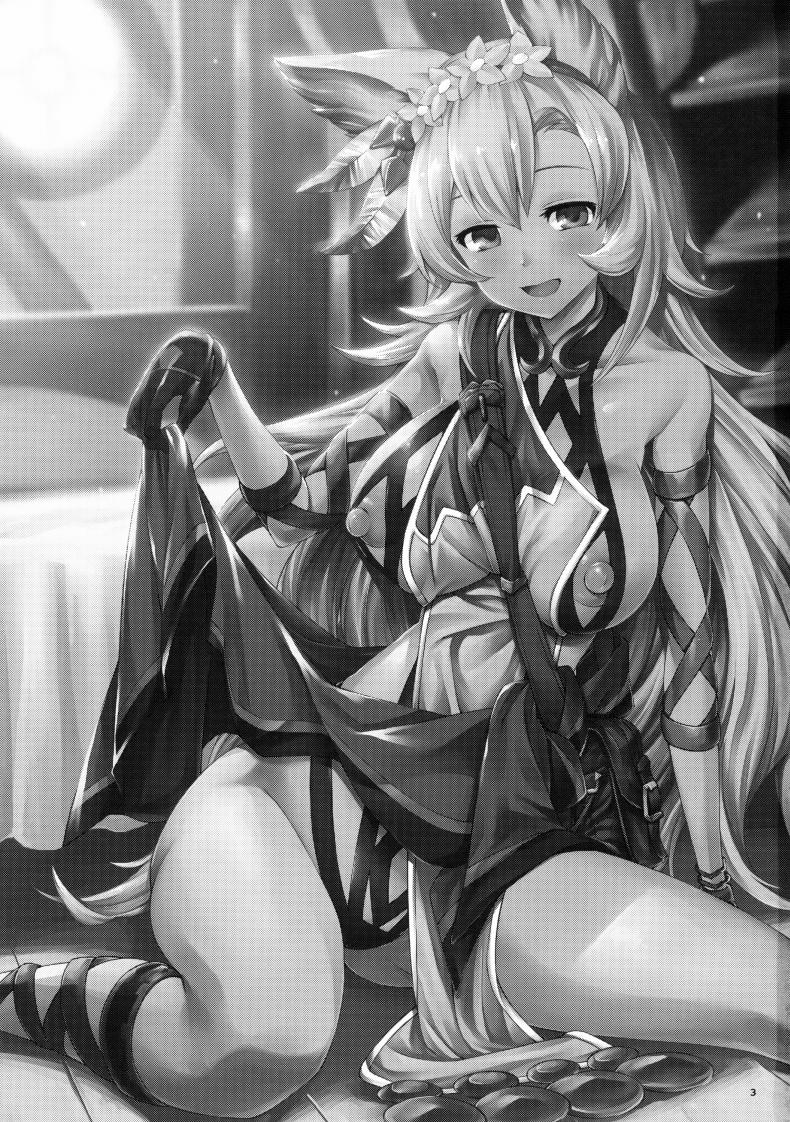 (SC2017 Winter) [Cloud Palette (Akanagi Youto, Kuroyume Naoto)] Nemo-nee to H na Koto Shiyou ze (Granblue Fantasy) - หน้า 2