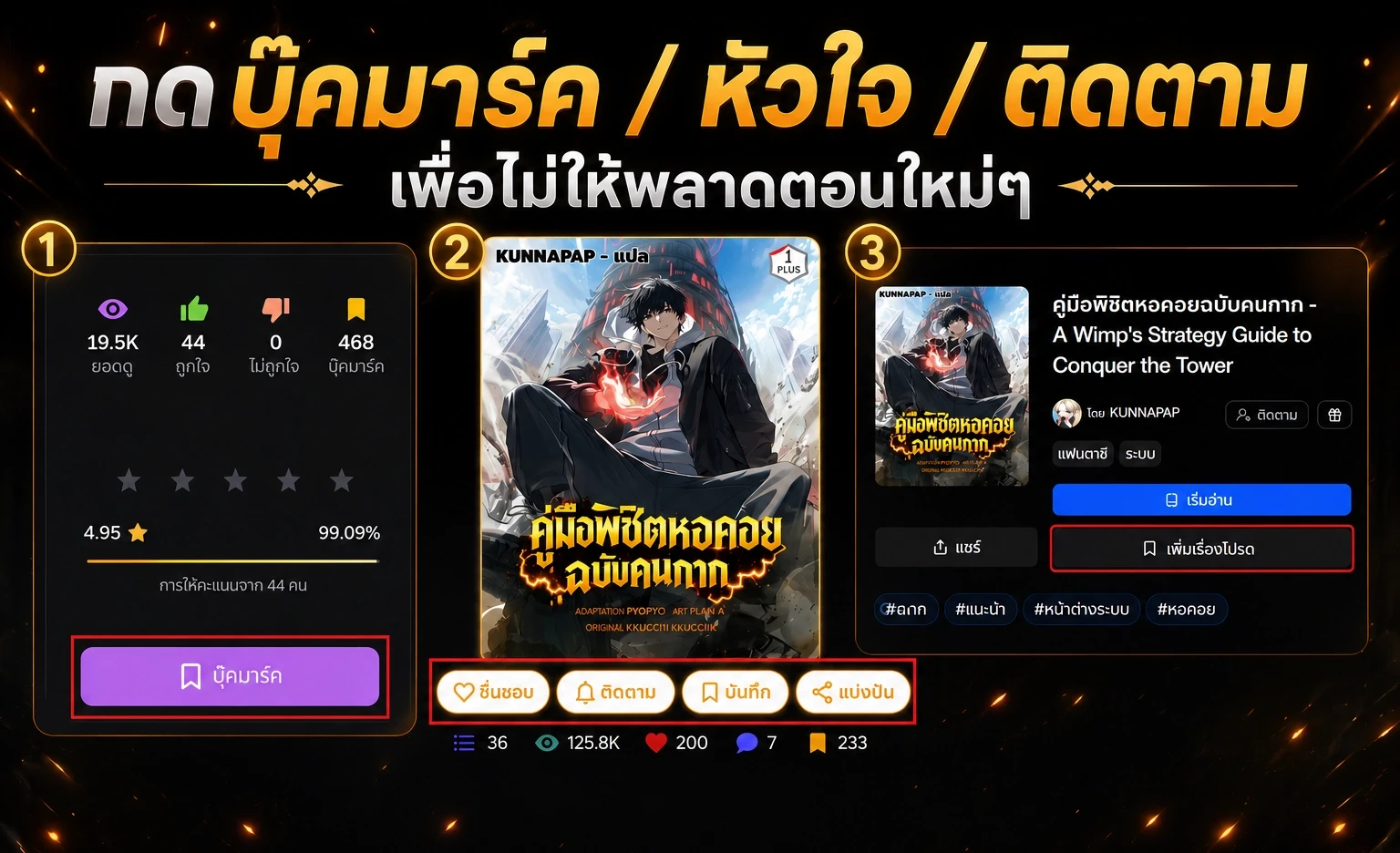 A Wimp’s Strategy Guide to Conquer the Tower กลยุทธ์พิชิตหอคอยฉบับคนกาก - หน้า 44